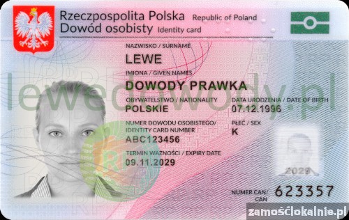 Dokumenty Kolekcjonerskie - Dowód osobisty Prawo jazdy - lewedowody.pl