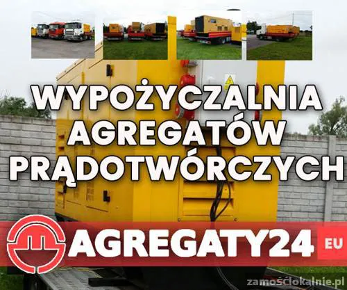 Agregat prądotwórczy wynajem, cała Polska