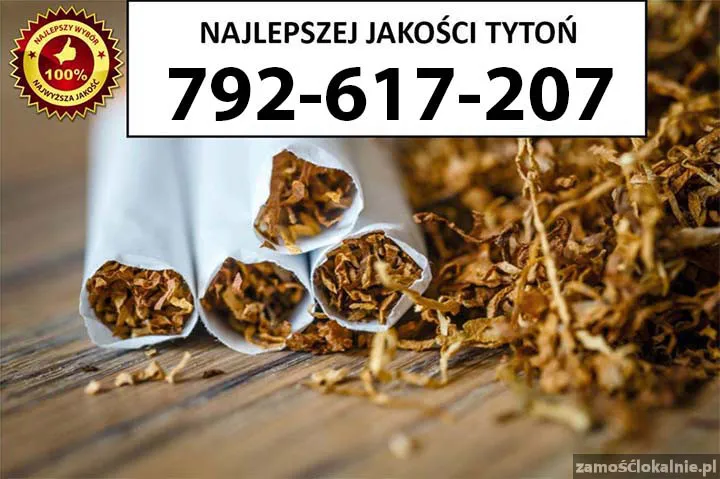 Bardzo Dobrej Jakości TYTOŃ 80 PLN/1KG