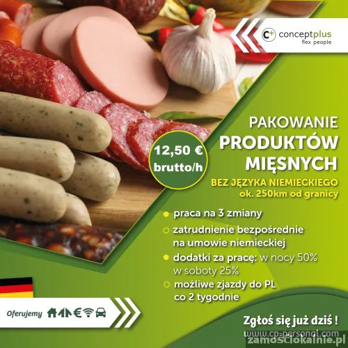 Pracownik produkcji (k/m) bez języka niemieckiego - okolice Lipska!