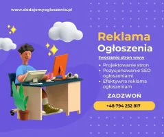 Reklama strony www  Projekty Stron www Pozycjonowanie ogłoszeniami