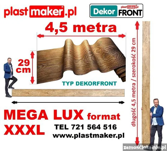 Elastyczna deska dekoracyjna MEGA FORMAT XXXL DekorFront